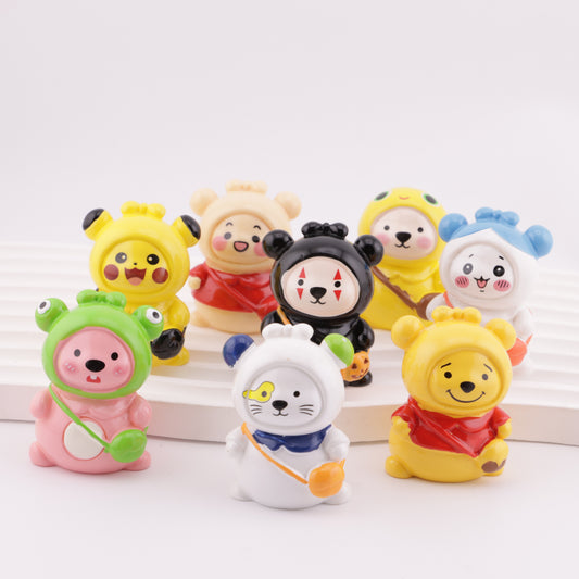 FS5620- Cute Cartoon Resin Ornaments