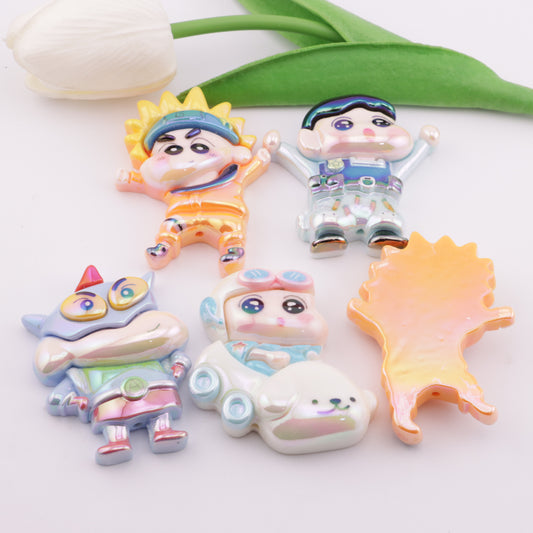 FS1259- 42Mm Crayon Shin - chan Beads