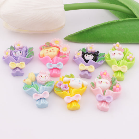 FS4831- Sanrio Resin Charms Resin Patches