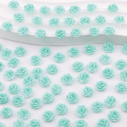 FS5216- 10mm Soft Flower Charms, Soft Flower Patches, Luminous
