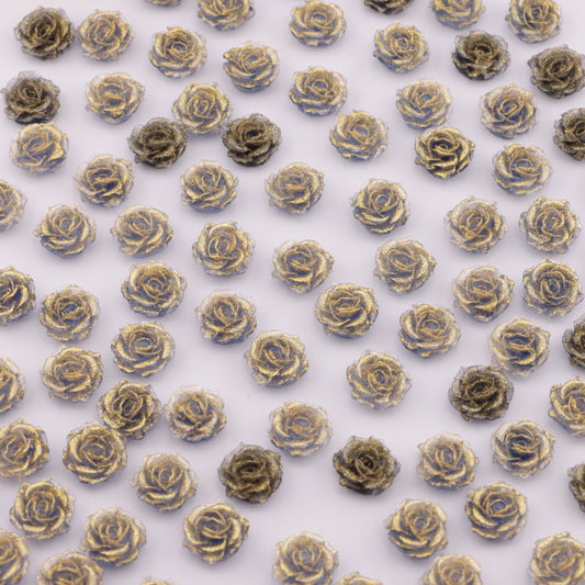 FS5063- 10mm Luminous Soft Flower Charms