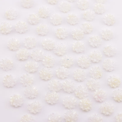 FS5627- 10mm Soft Flower Charms Soft Flower Patches Luminous