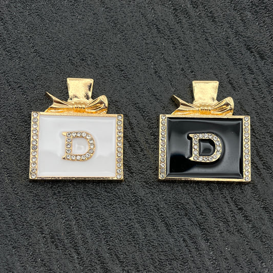 FS1775- 28×33Mm Perfume Bottle Alloy Patches