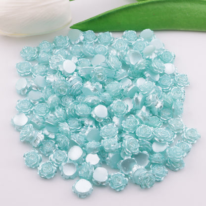 FS5574- 10mm Soft Flower Charms Soft Flower Patches