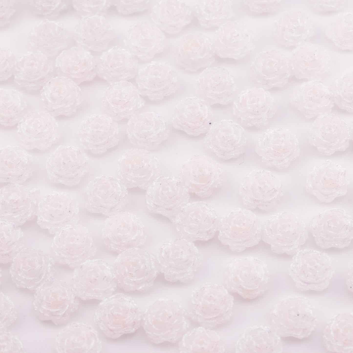 FS5495- 11mm Soft Flower Charms Soft Flower Patches Luminous Night Glow