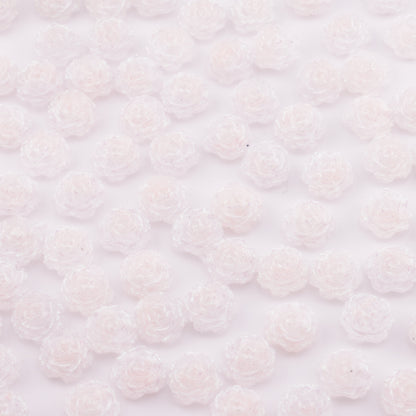 FS5495- 11mm Soft Flower Charms Soft Flower Patches Luminous Night Glow