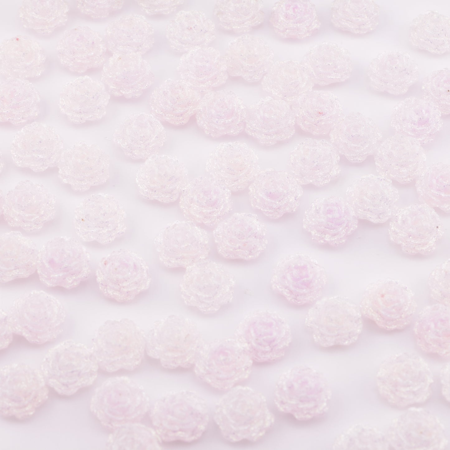 FS5495- 11mm Soft Flower Charms Soft Flower Patches Luminous Night Glow