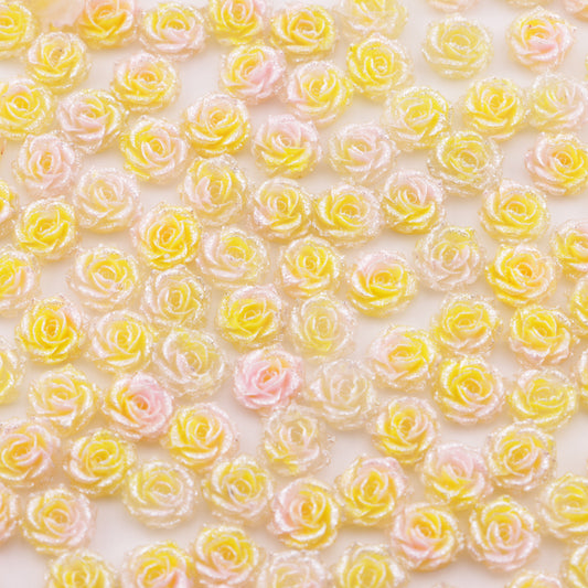 FS5246- 10mm Luminous Soft Flower Charms FS5245- SpongeBob SquarePants Series Nail Stickers