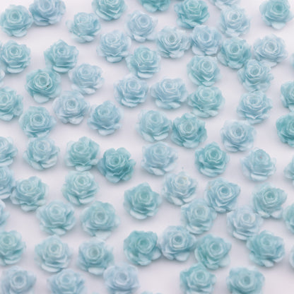 FS5680- 10mm Soft Flower Charms Small Soft Flower Patches