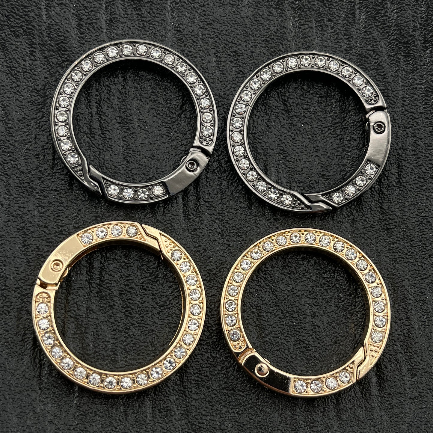 FS2114- 35MM Round Diamonds Keyring