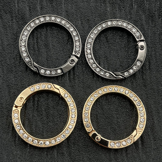FS2114- 35MM Round Diamonds Keyring