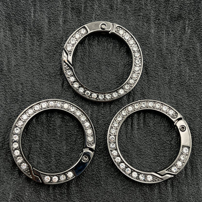 FS2114- 35MM Round Diamonds Keyring