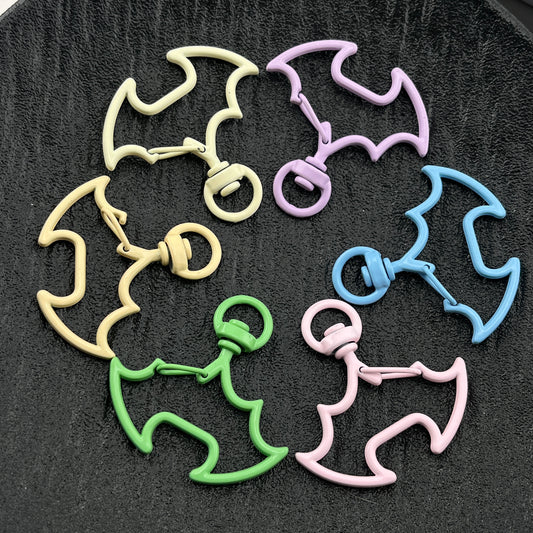 FS2112-10PCS Bat wing keychain keyring
