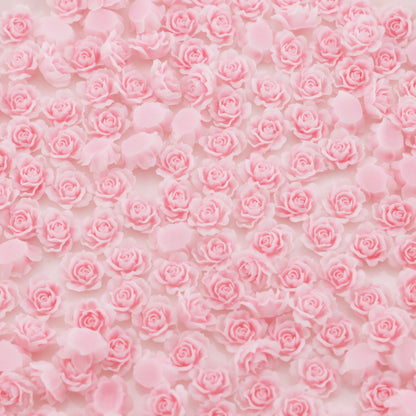 FS4051- 8mm Glowing Pink Flower Charms