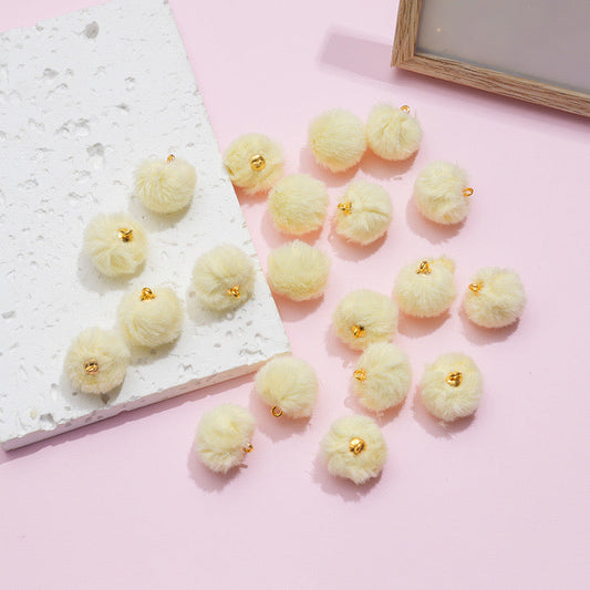 FS1364- 16Mm Plush Charms Furry Pendants