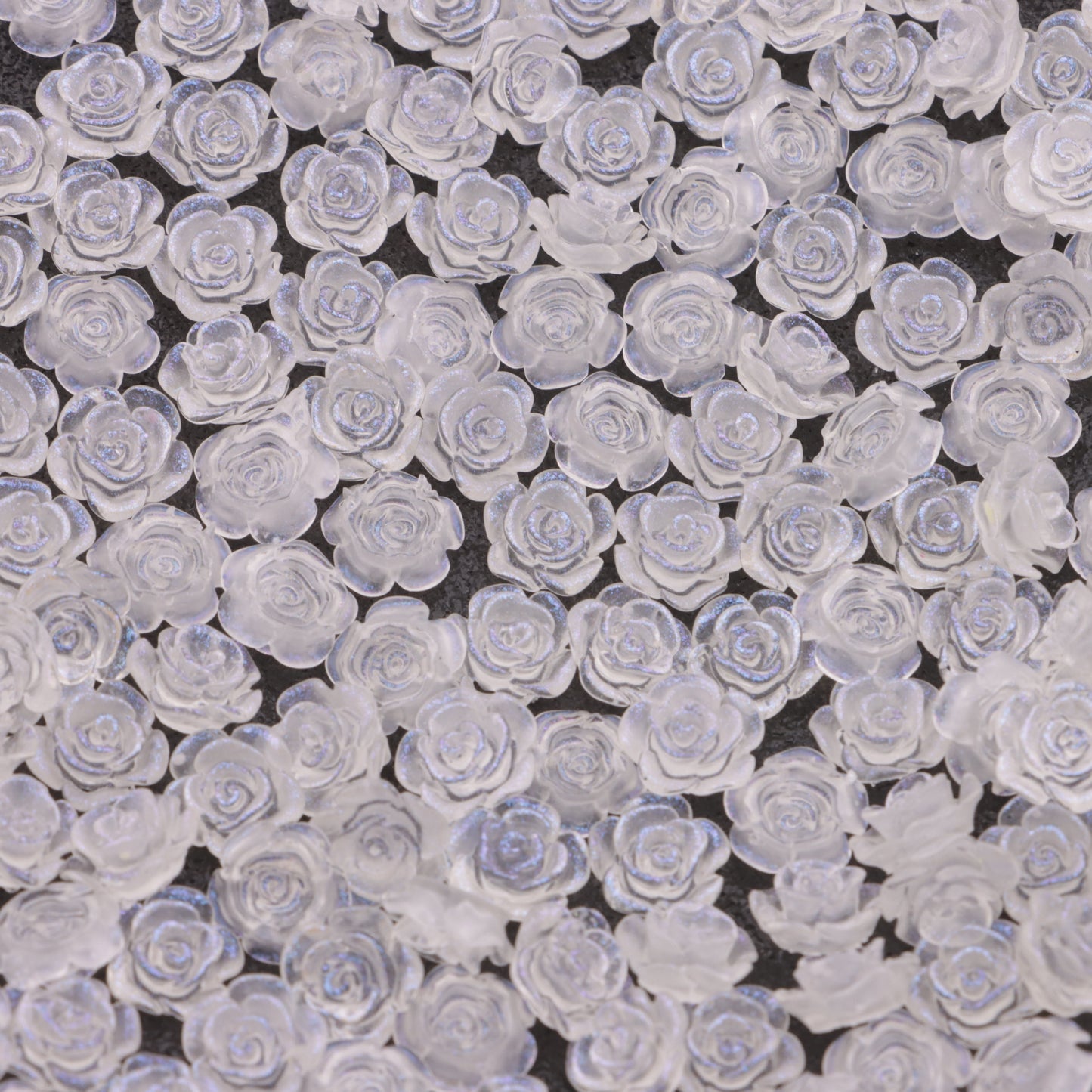 FS4361- 8mm Translucent Rose Flowers Rose