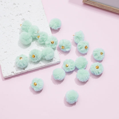 FS1364- 16Mm Plush Charms Furry Pendants