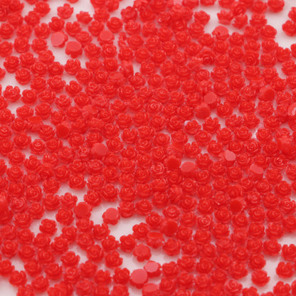 FS5602- 4mm Small Flower Charms Small Flower Patches