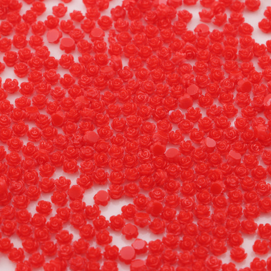 FS5602- 4mm Small Flower Charms Small Flower Patches