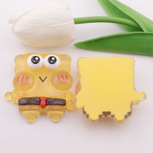 FS5700- Spongebob Resin Patches Luminous Glow