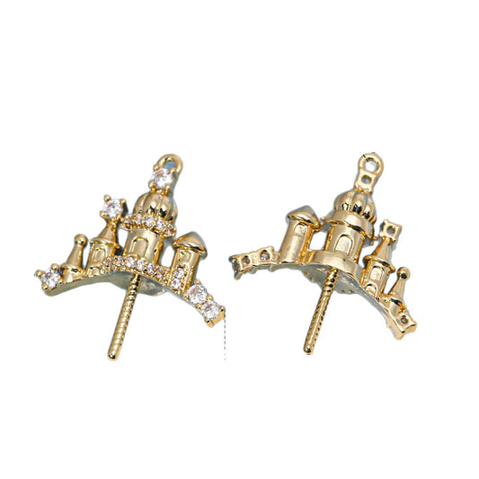 FS3703- 19.2Mm*22Mm Castle 16K Ram's Horn Nails