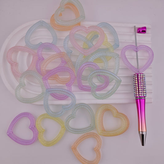 FS0469- 38Mm Luminous Heart - Shaped Bead Frame