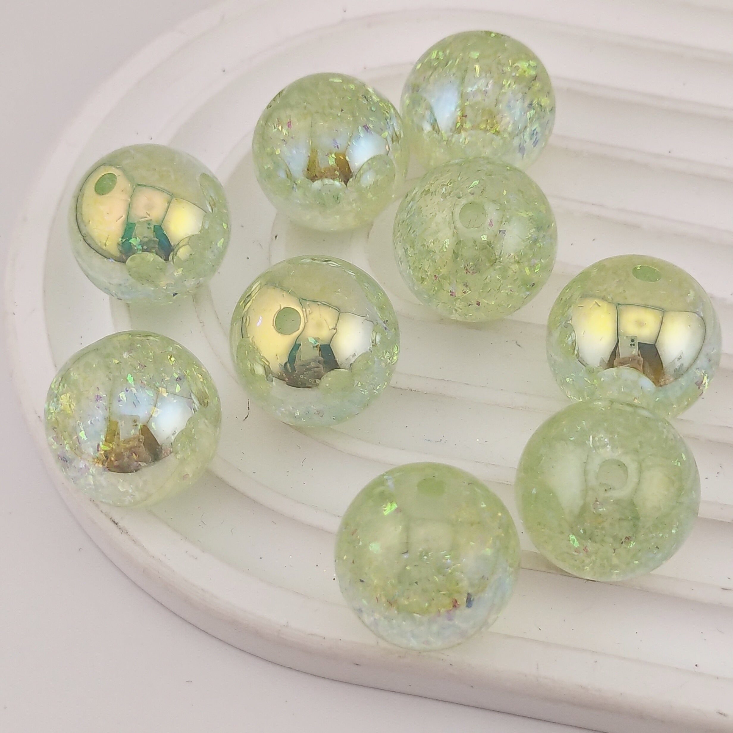 20MM Round Resin Beads Fit For Beadable Pens