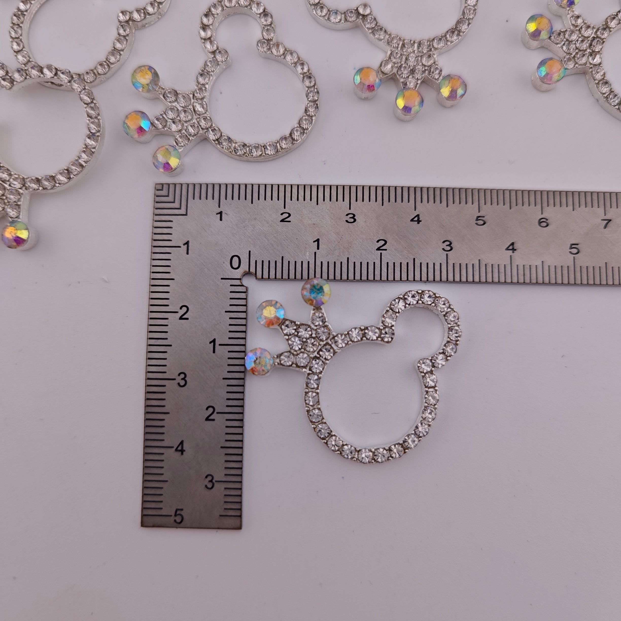 26MM Bling Pig Shape Alloy For Making Fancy Beads