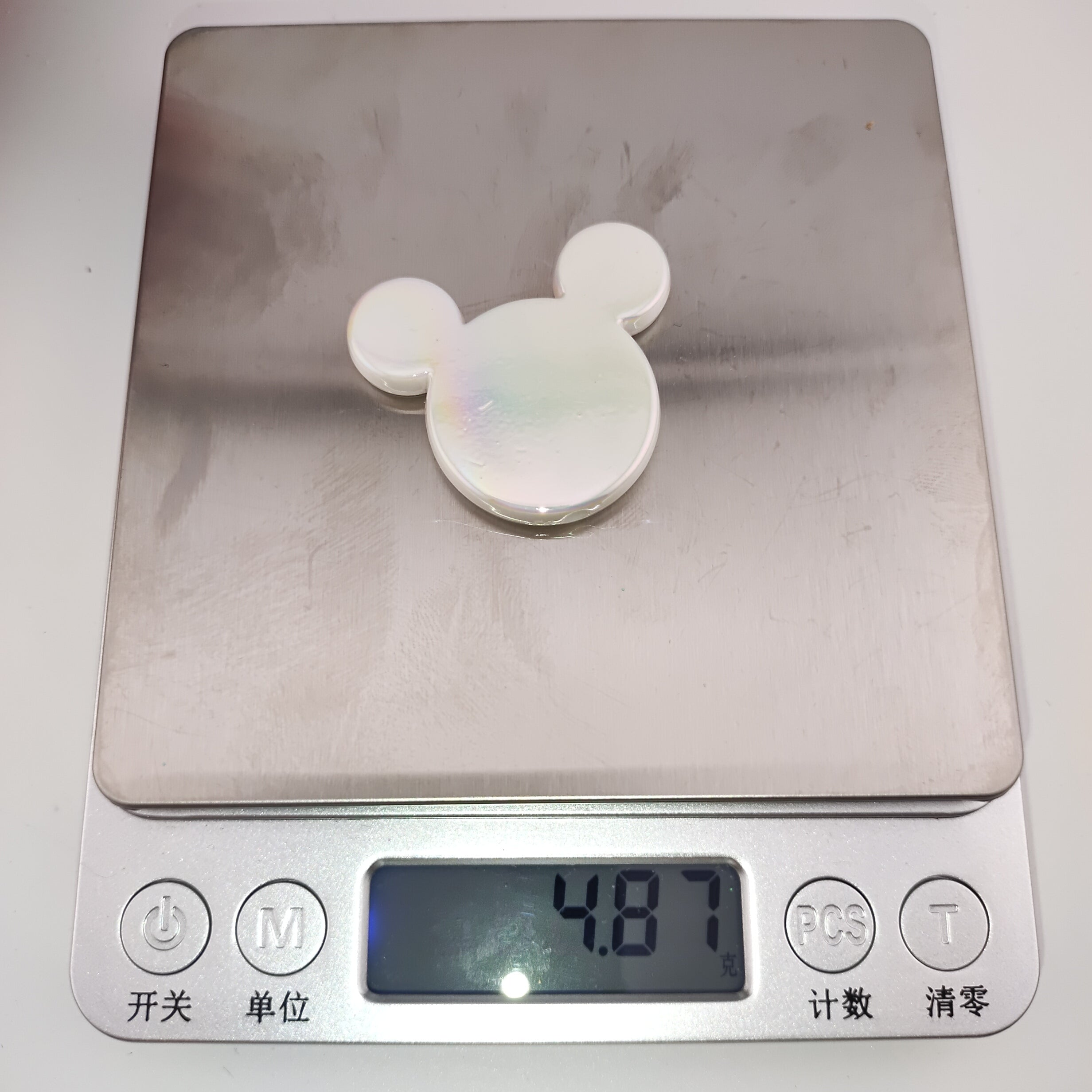 BB0044-33MM Solid Color Mickey Base Fit For Beadspen Beads