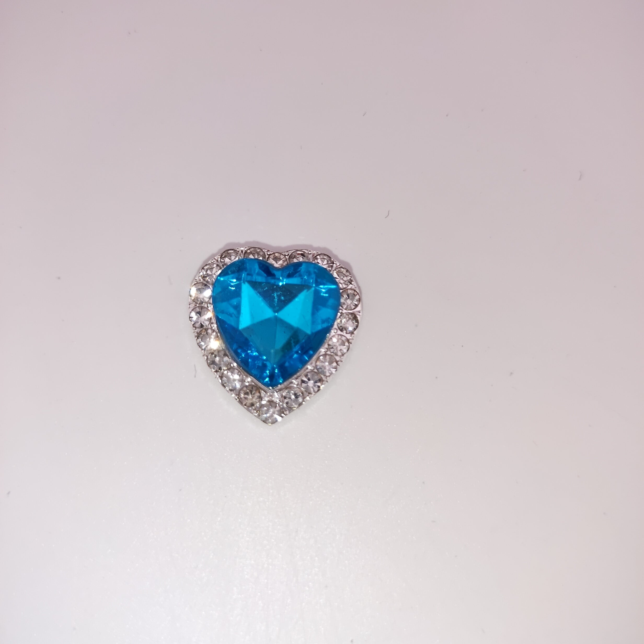 20MM  Heart Alloy Patch For Making Fancy Beads