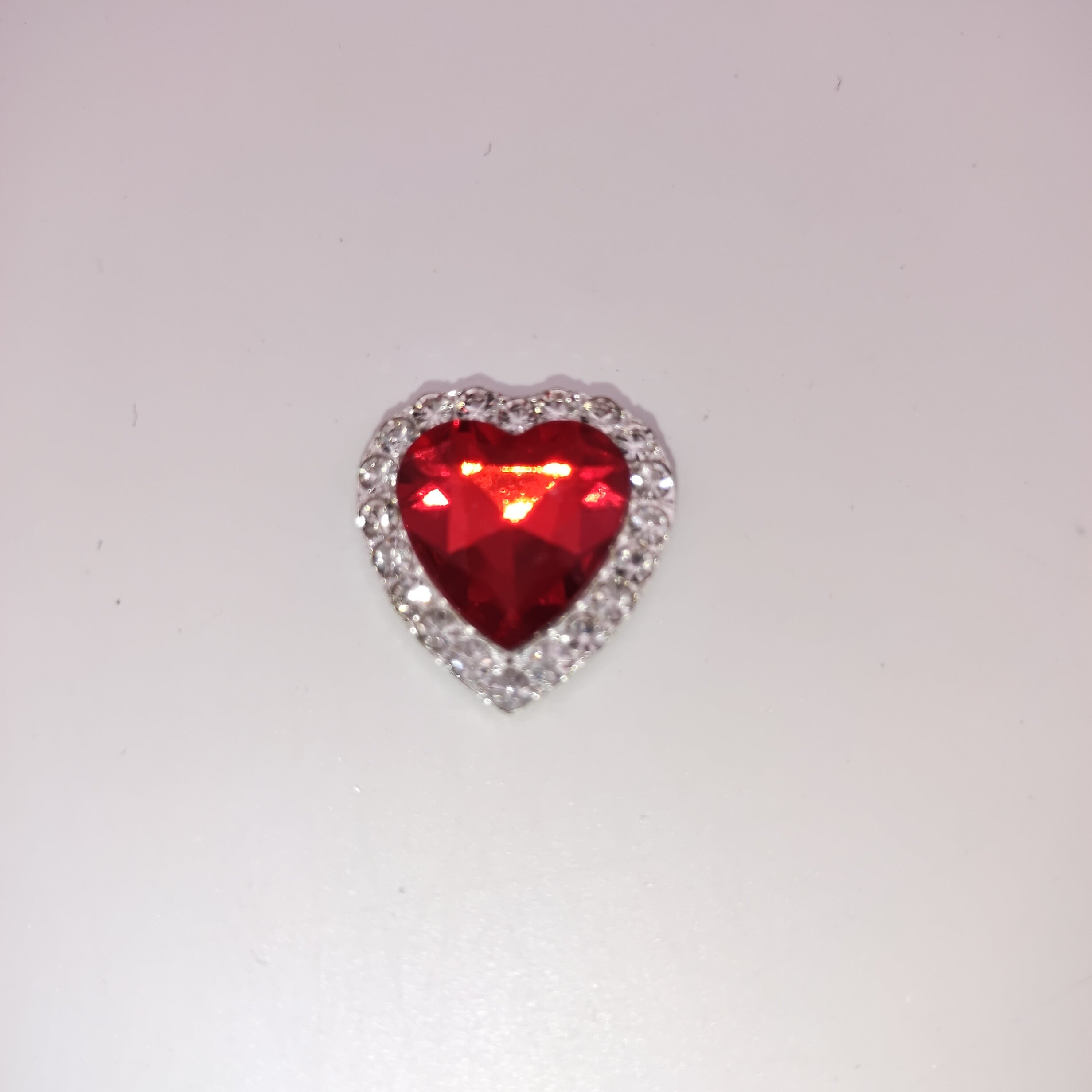 20MM  Heart Alloy Patch For Making Fancy Beads