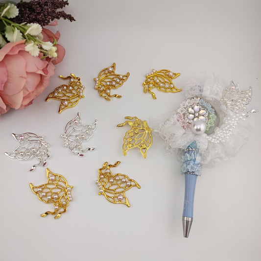 FS0631- Butterfly Wings Alloy Patches 39mm
