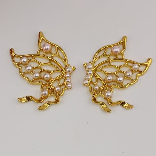 FS0631- Butterfly Wings Alloy Patches 39mm