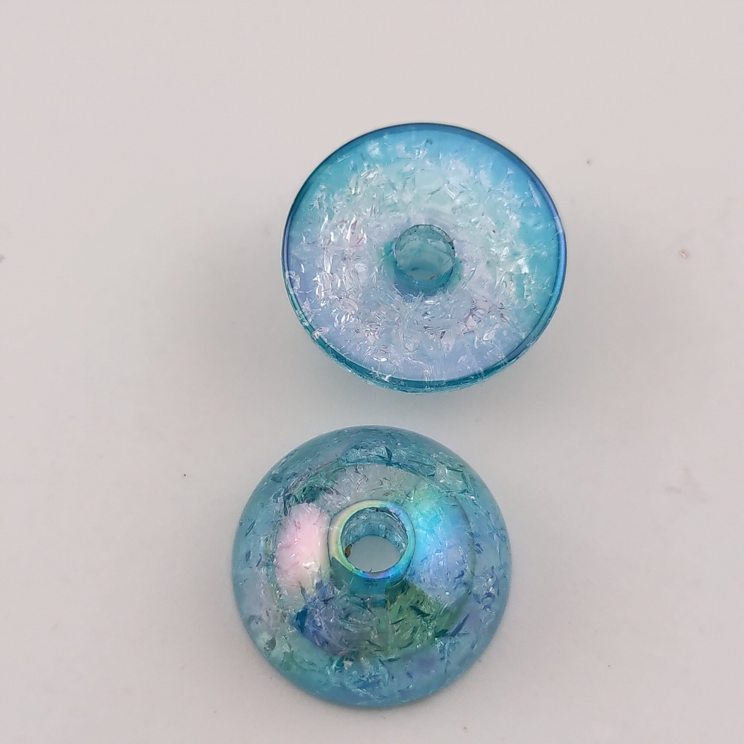 18MM Mixed Color Half-Round Resin Beads Fit For Beadable Pens