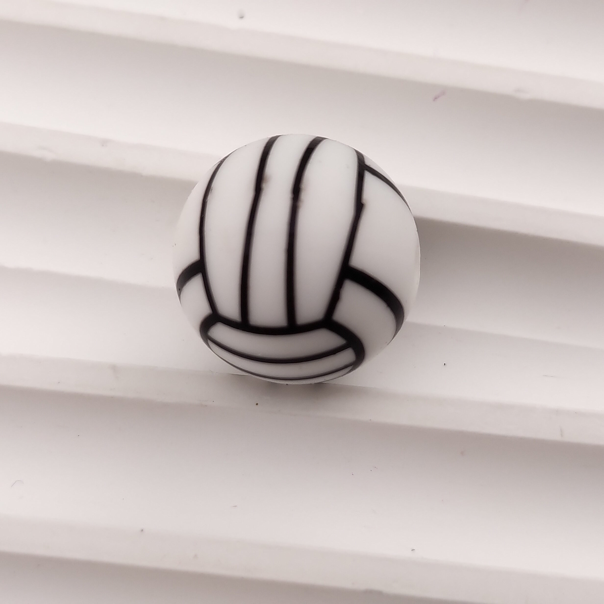 15MM Round Volleyball Silicone Beads Fit For Beadable Pens