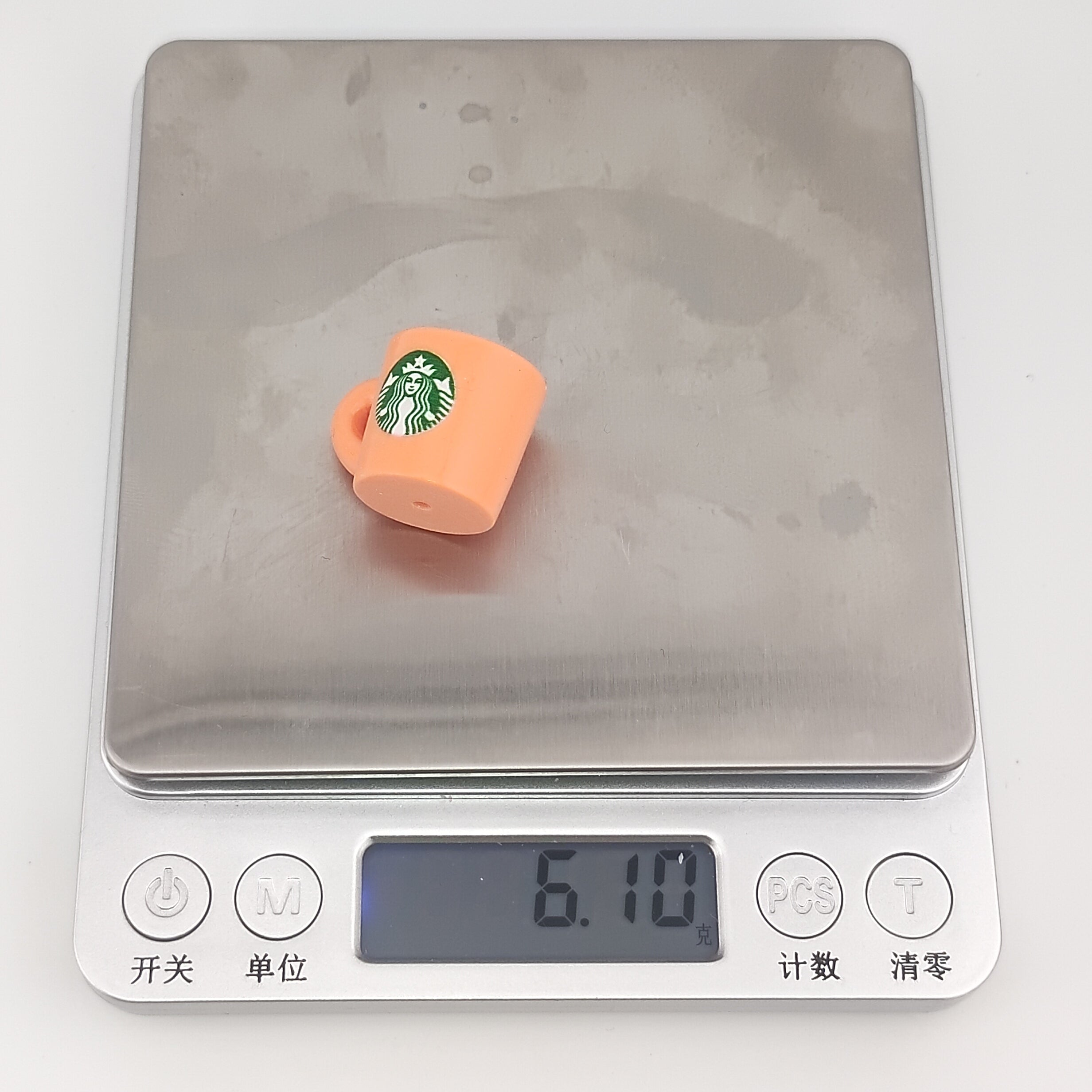 26MM Mixed Color Starbucks Cup Resin Beads Fit For Beadable Pens