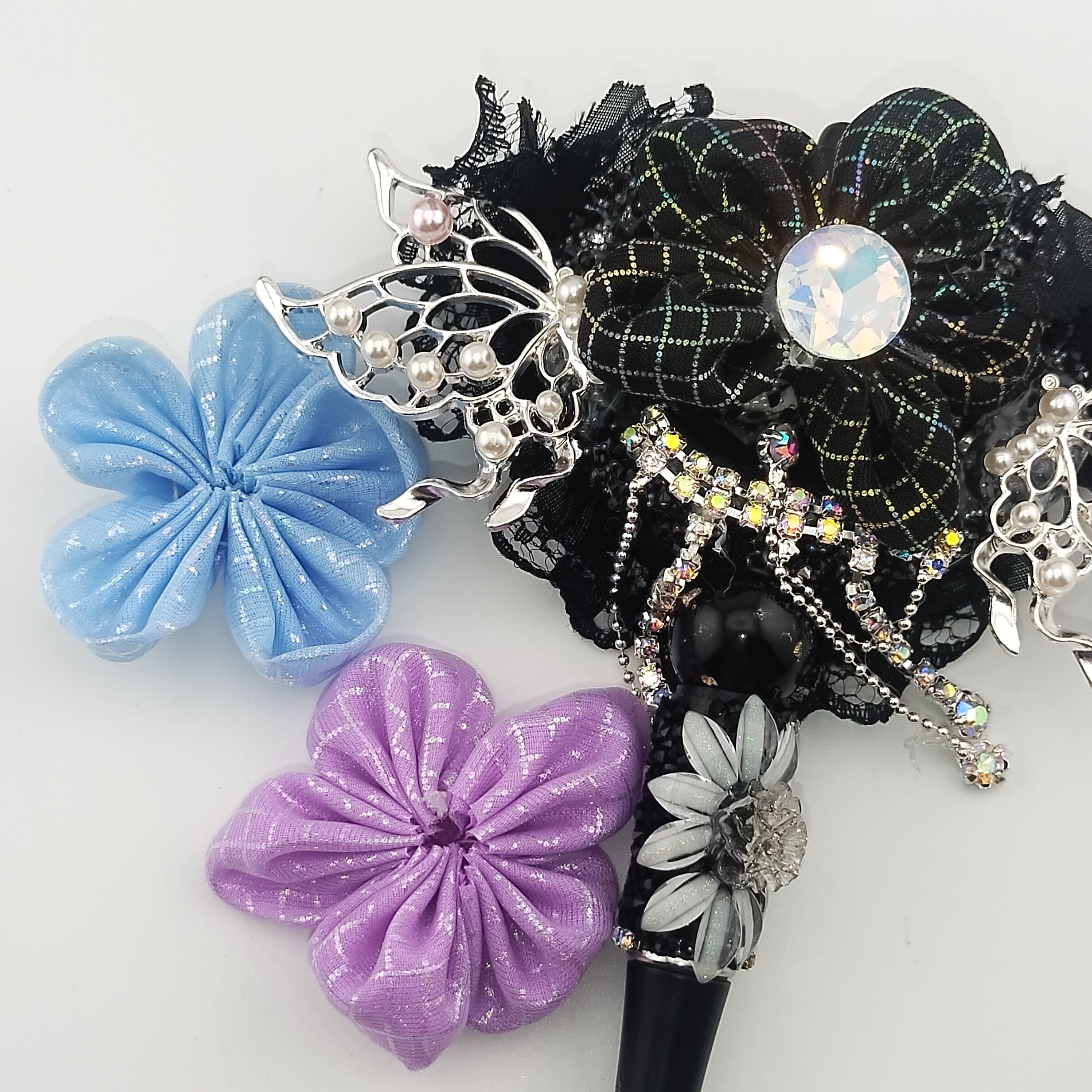 55MM Fabric Art Flower Accessories