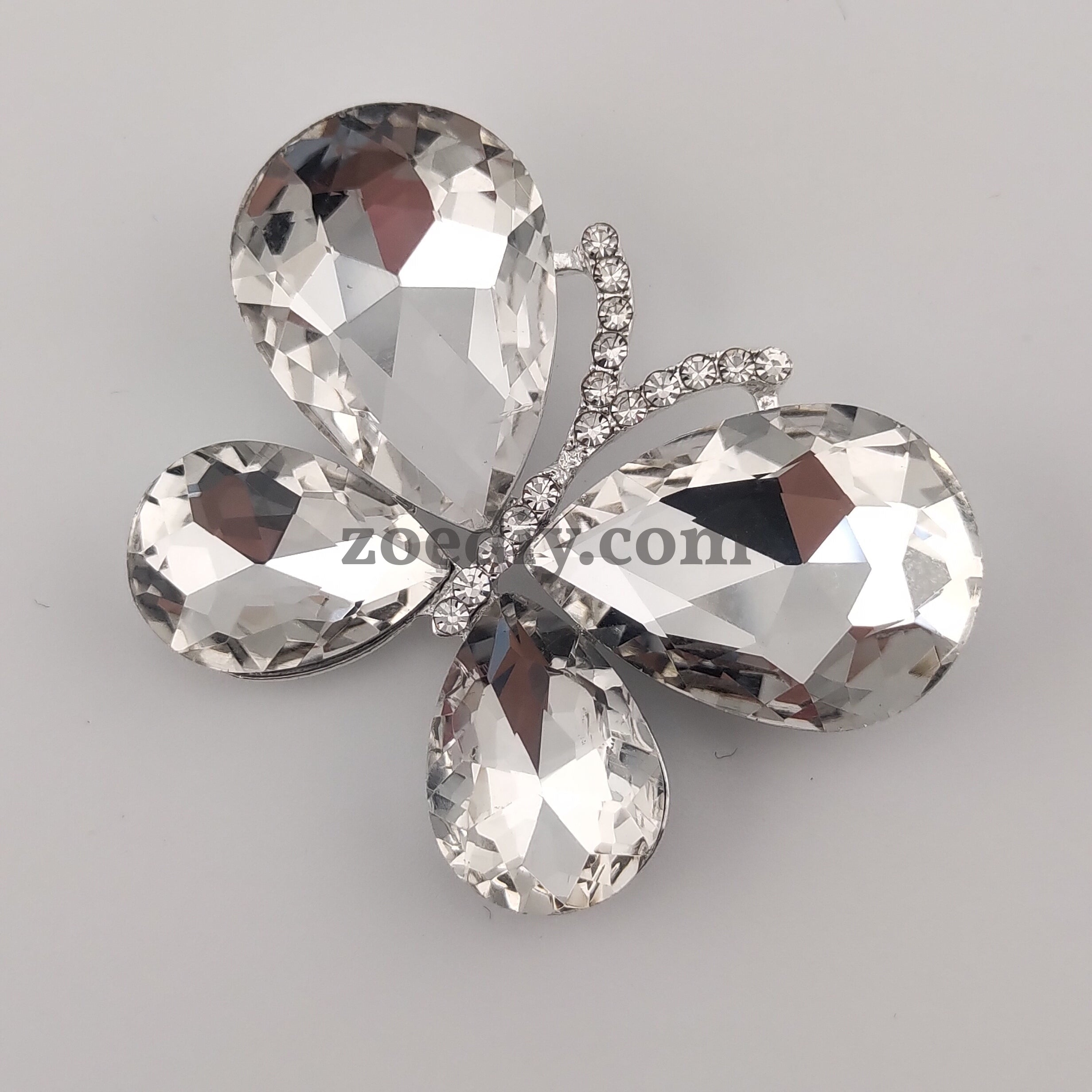 FS0302- 34MM Diamond Butterfly Charms Accessories For Making Fancy Beads