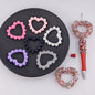 [KM0846]- 39MM Heart Frame Based Beads Fit for Beadable Pens