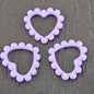 [KM0846]- 39MM Heart Frame Based Beads Fit for Beadable Pens