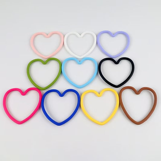 FS4834- 90mmx70mm Silicone Heart-Shaped Ring