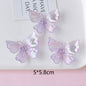 [KM6897]- 50mm*58mm UV Colored 3D Butterfly Charms