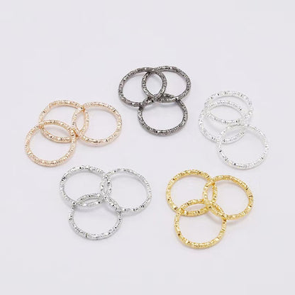 FS4011- 15mm Jump Ring Twisted Open Circle