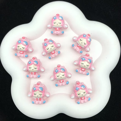 FS5037- 25*26*18Mm Sp Three - Dimensional Hand - Painted Beads