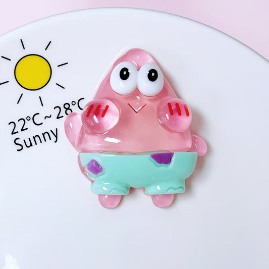 FS5150- SpongeBob Resin Patches Luminous Glow In The Dark