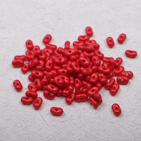 FS1278- Pearl Color Pearlized Small Peanut Pearls 4×6Mm