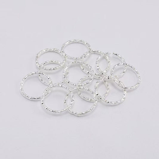 FS4011- 15mm Jump Ring Twisted Open Circle