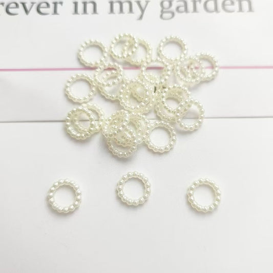FS2200- 10mm Round Pearl Ring, Round Pearl Circle