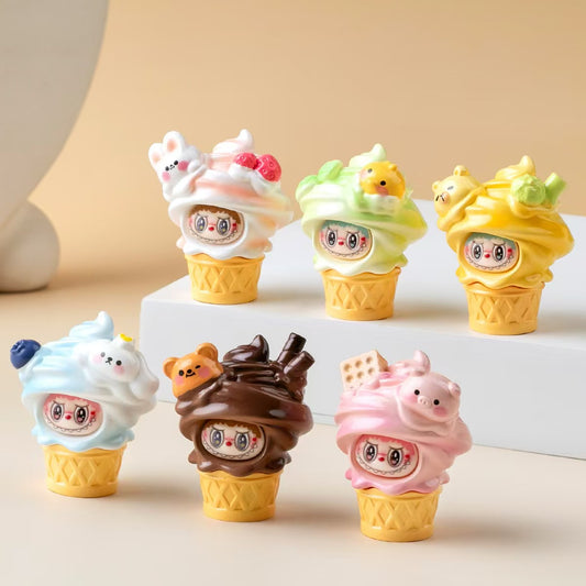 FS5188- Three-dimensional Cartoon Animal Colorful Ice Cream