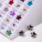 [KM4730]- 8mm Star Crystal Diamonds Charms, Pointed Bottom
